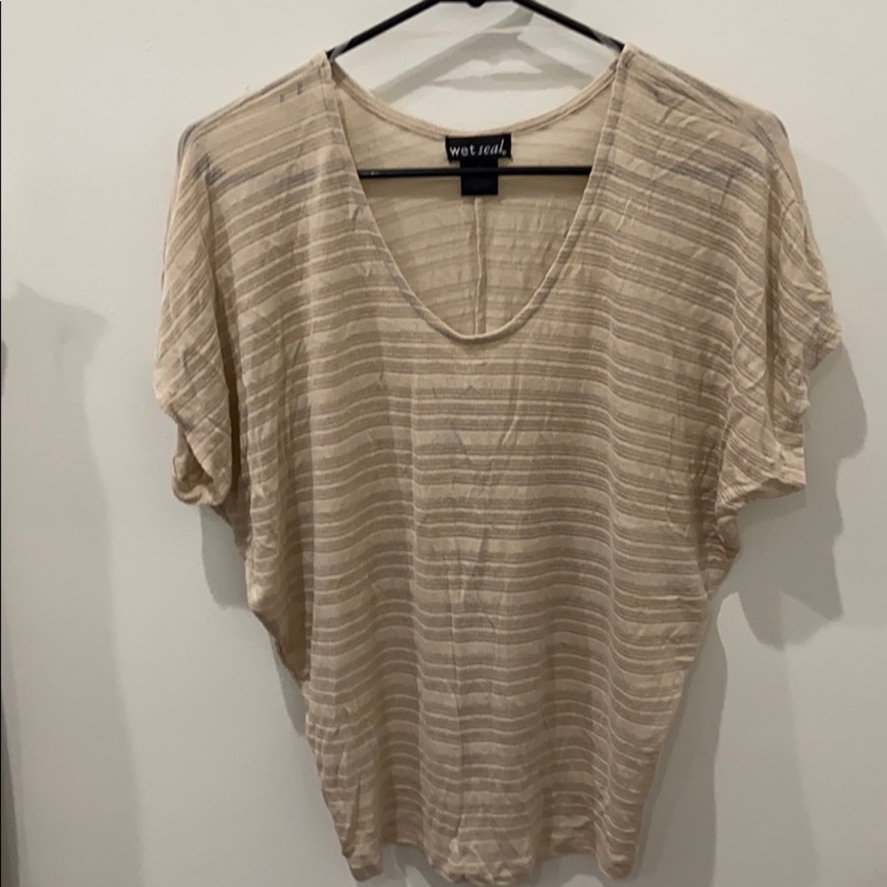 Short sleeve blouse